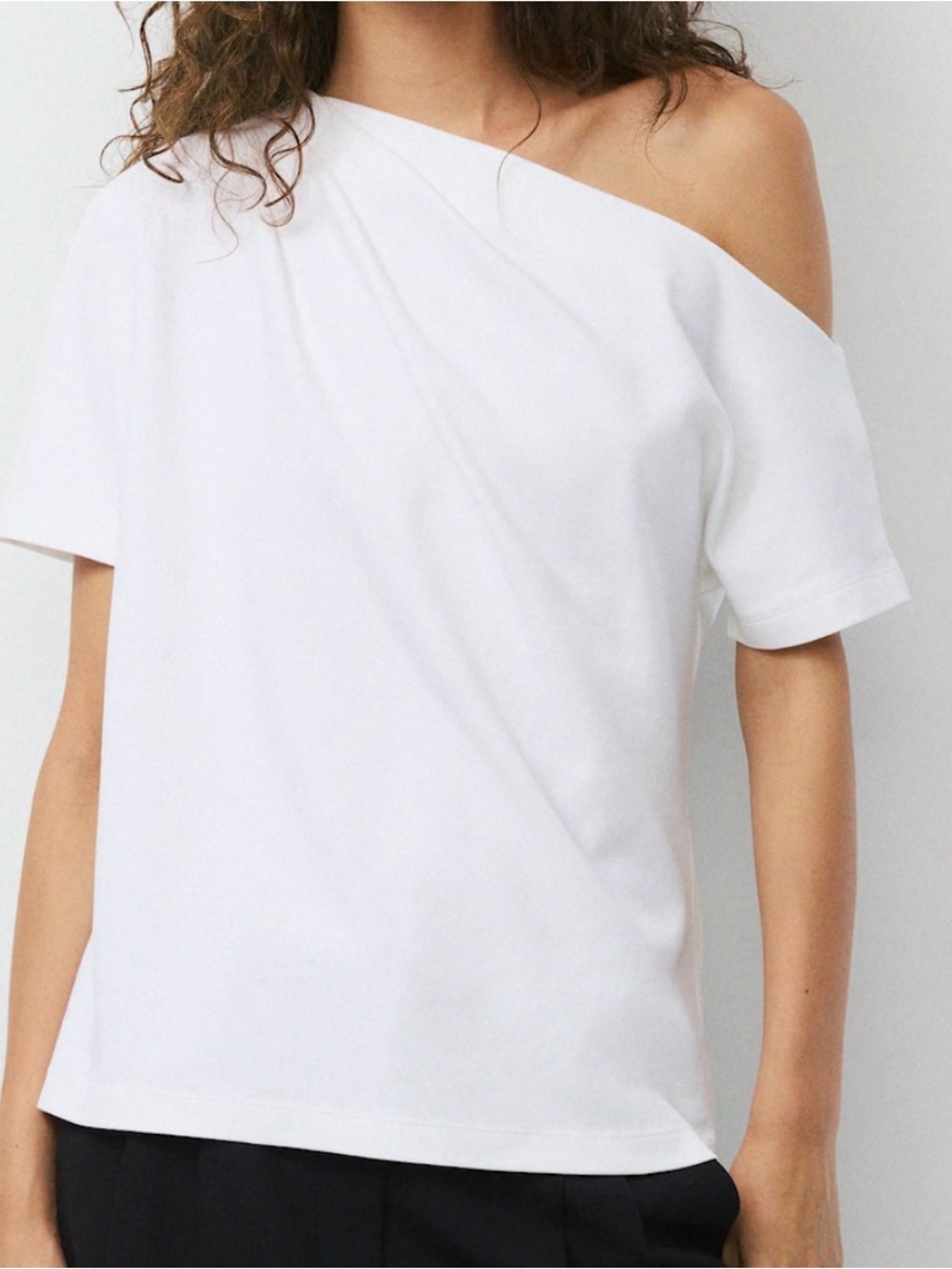 Aritzia InterLock Cotton Script Top (Babaton)